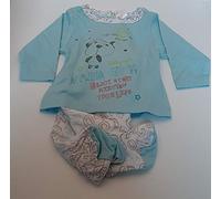 Baby Night - 32080 - Jeu de Plein Air - 2 Pièces - Bébé nouveau-né - Bleu Ciel/Blanc - 3-M