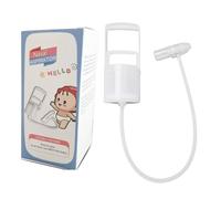 Baby Nose Aspirator, Manual Mucus Removal Device, 10 x 11 x 20 cm, Removable Nasal Cleaner, Soft Tip Suction Tool, Hygienic Infant Care Solution for Home Nursery Travel Use