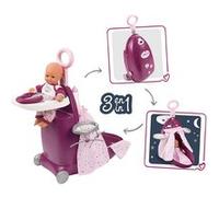 Smoby Valise pour poupée 3 en 1 Baby Nurse 428032