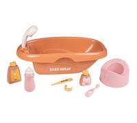 Baby Nurse-Set Baignoire Et Accessoires-Nombreux Accessoires-Jouet d'Imitation-Prendre Soin de Son Bébé-A Partir de 3 Ans