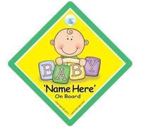 Baby On Board Personnalisé Voiture Panneau panneau personnalisé, Baby on Board, panneau bébéà bord personnalisé, nous nous engageons Ajouter un nom pour créer votre propre personnalisé sur panneau personnalisé, Baby on Board signe voiture personnalisé, signes, personnalisé style Bumper Sticker sur mesure, pour voiture, Custom Baby on Board Sign, signes pour voiture