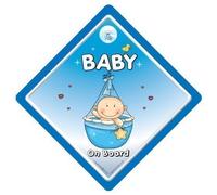 Baby On Board, petit-enfant à bord, panneau pour voiture, panier, bleu, panneau bébéà bord, bébéà bord, autocollant, bébé Panneau, signe pour voiture, pare-chocs, autocollant bébéà bord Voiture Daughter on Board, Grandson On Board