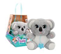 BABY PAWS Koala Peluche interactif avec Sons et Petit Sac dès 3 Ans | L’adorable koala est livré avec une petite couverture et une tétine, émet des sons lorsqu’il dort et t’accompagne partout.