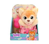 BABY PAWS Yummy Shiba Inu, Chiot Chariot Dont Le Ventre gonfle Lorsque Vous Lui nourrissez et dégonfle Lorsque Vous Mettez Le paisier, Jouet Cadeau pour Enfants à partir de 18 Mois