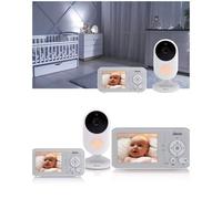 Baby Phone Bébé 2.4ghz - Moniteur Vidéo Intelligent -Caméra Hd Écran Couleur 2.8¿ Multicolore