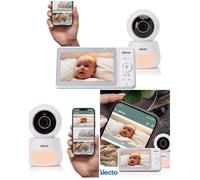 Baby Phone Bébé - Moniteur Vidéo Wi-Fi Intelligent -Caméra Hd Écran Couleur 5”- Application Baby Connect Multicolore