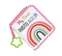 Baby Photo Album, Baby Memory Book, Rainbow Print Picture Keepsake 7.09x5.51 inches, Star Hook for Pregnancy, Gender Reveal Party, Graduation, Bridal Shower, School Memories