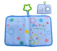 Baby Photo Book - Baby Book Photo Album, Soft Cloth Memory Teepsake Scrapbook Pour Enfants | Enfants Pour Enregistrer Les Moments D'enfance Souvenir De L'enfance Tissu Doux Album