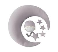 Baby Photoshoot Props, Croissant de Lune Posant Oreiller avec 4 Étoiles et Chapeau de Bébé Bébé Photo Prop Nouveau-né Posant Oreiller Bébé Photographie Prop Photo Toile de Fond Photoshoot Décoration