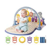 Baby Play Mat - Activité | Baby joue des tapis de gym | Interactive Sensory Play Piano Gyms avec de la lumière et de la musique | Toddler Learning Toy Smart Stages pour 0 à 3 mois