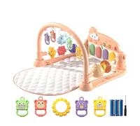 Baby Play Mat - Activité | Baby joue des tapis de gym | Interactive Sensory Play Piano Gyms avec de la lumière et de la musique | Toddler Learning Toy Smart Stages pour 0 à 3 mois