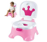 Baby Potty, Portable Baby Potty Training Toilet avec dossier, poignée et fond stable, siège de toilette à l'épreuve des déversements