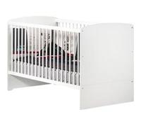 BABY PRICE New Basic Lit bebe evolutif 140x70 - Little Big Bed - Blanc Blanc G