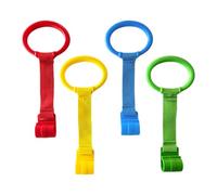 Baby Pull Up Anneaux - Playppen Pull Up Rings | 4x bébé stand up play anneaux pour la marche, assistante des exercices de marche des, outil de pratique de la force du bras de tout-petit pour b