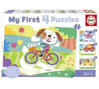 Baby Puzzles Mes Premiers Puzzles Progressifs - Véhicules (5-6-7-8 Pcs)