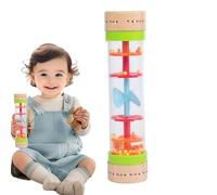 Baby Rain Stick, Rain Stick Musical Instrument - Spinner tube hochet - Jouets sensoriels pour les pour bébé apaisant le son de jeu