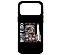 Baby Roar Astronaut Dinosaur Dino Space Cosmic Galactic Art Coque pour iPhone 17 Pro Max