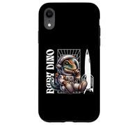 Baby Roar Astronaut Dinosaur Dino Space Cosmic Galactic Art Coque pour iPhone XR
