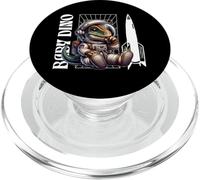 Baby Roar Astronaut Dinosaur Dino Space Cosmic Galactic Art PopSockets PopGrip pour MagSafe