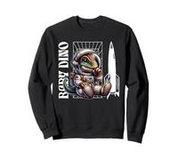 Baby Roar Astronaut Dinosaur Dino Space Cosmic Galactic Art Sweatshirt