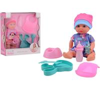 Baby Rose Baby Rose Poupée pour boire et faire pipi 20 cm. 27710