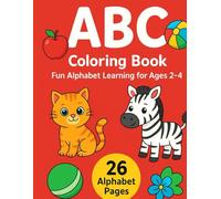 Baby’s First ABC Coloring Book: Fun Alphabet Baby Shower Activity, Keepsake & Coloring Game for Guests AND for babies from 0 to 4 years