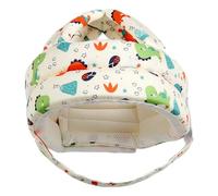 Baby Safety Casque Anti-Collision Anti-Collision Soft Mignon Head Protector pour la marche rampante, motif de dinosaure.