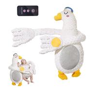 Baby-Schmusekissen Zum Einschlafen - Schnullerkissen Zum Klopfen Für Babys | Elektrisches Kleinkindspielzeug In Tierform Mit Fernbedienung, Kinderzimmerdeko, Schreckschutz Für Und Mädchen