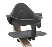 Baby Set Stokke Nomi, Anthracite - Apporte confort, soutien latéral et dorsal pour le bébé qui se tient assis - Compatible avec toutes les chaises Nomi