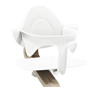 Baby Set Stokke Nomi, Blanc - Apporte confort, soutien latéral et dorsal pour le bébé qui se tient assis - Compatible avec toutes les chaises Nomi