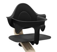 Baby Set Stokke Nomi, Noir - Apporte confort, soutien latéral et dorsal pour le bébé qui se tient assis - Compatible avec toutes les chaises Nomi
