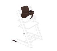 Baby Set Tripp Trapp Stokke, Noyer - Transformez la chaise Tripp Trapp en chaise-haute bébé - Siège amovible pour les 6-36 mois (compatible avec modèles Tripp Trapp sortis après mai 2006)