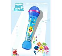 Baby Shark Microphone avec amplificateur et rythmes REIG
