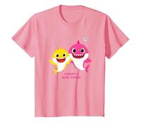 Baby Shark Mommy's Baby Shark T-Shirt, Enfant, Rose, 12 Ans