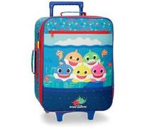 Baby Shark - Valise souple Happy Family - bleu - 8807 Bleu G