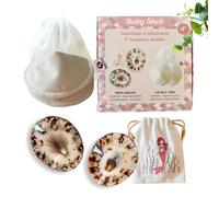 BABY SHELL Coquillages d'allaitement + Coussinets Réutilisables | Protège-mamelon | SMALL