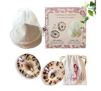 BABY SHELL Coquillages d'allaitement + Coussinets Réutilisables | taille X-Large