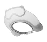 Baby Shield, Hair Cap, Shower Visor, Waterproof Adjustable Design, Comfortable Fit, 9.06x9.06x2.76 inches, for Bathing Protection Tool, Shampoo Eye Guard, Child Kids Use