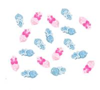 Baby Shower Charms : Hochet Bleu et Rose Motif