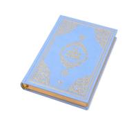 BABY SHOWER CHOCOLATE Livre du Coran Traduit en Français - Cadeau du Coran, Édition de Luxe (17x24 cm), Bleu