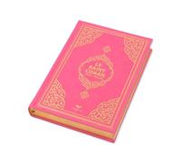 BABY SHOWER CHOCOLATE Livre du Coran Traduit en Français - Cadeau du Coran, Édition de Luxe (17x24 cm), Rose
