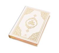 BABY SHOWER CHOCOLATE Livre du Coran Traduit en Français - Cadeau du Coran, Édition de Luxe, Blanc