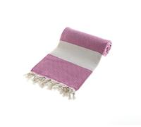 BABY SHOWER CHOCOLATE Peshtemal Serviette de plage turque bohème 100 % coton biologique, séchage rapide, compacte et légère, douce, absorbante (rose, 100 x 180 cm)