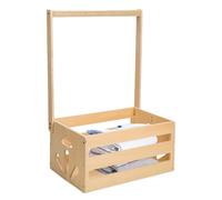Baby Shower Coffret | Boîte De Rangement Bébé Panier En Bois - Organisateur Nursery Pour Jouets Couches Vêtements Souvenirs Cadeau
