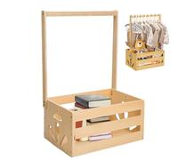 Baby Shower Coffret,Coffre En Bois Pour Nourrisson Et Garde-Robe - Organisateur Nursery Pour Couches Vêtements Souvenirs Cadeau