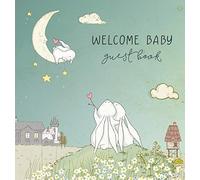 Baby Shower Guest Book With Gift Log (Hardcover) For Baby Naming Day, Baby Shower Party, Christening Or Baptism Ceremony, Welcome Baby Party
