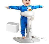 Baby Shower Stand, Adjustable Nursery Bath, Anti-Slip Toddler Support, Portable Height Adjustment, Safe Sitting Design, Bathroom Use for Girls, Boys, 18.11x15.75x21.65-25.59 Inches