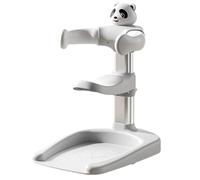 Baby Shower Stand, Babies Bath Support, 18.11x13.78x25.59 Inches Compact Size, Adjustable and Foldable Design, Anti Slip Base, Baths Safety Standing for 0-3 Years Old, Bathroom