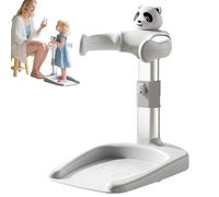 Baby Shower Stand, Baby Bath Support, 18.11x13.78x25.59 Inches Foldable Adjustable Base, Anti Slip Standing Aid for 0 to 36 Month Kids Use in Home Bathroom Washing and Daily Care