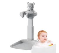 Baby Shower Stand | Stand Baby Shower Bath Support | Réglable Portable Baby Bathing Seat with Handle for Newborns and Adjustable Baby Shower Bath Support | Standing Baby Bath Seat Chair